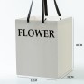 Пакет переноска біла FLOWER